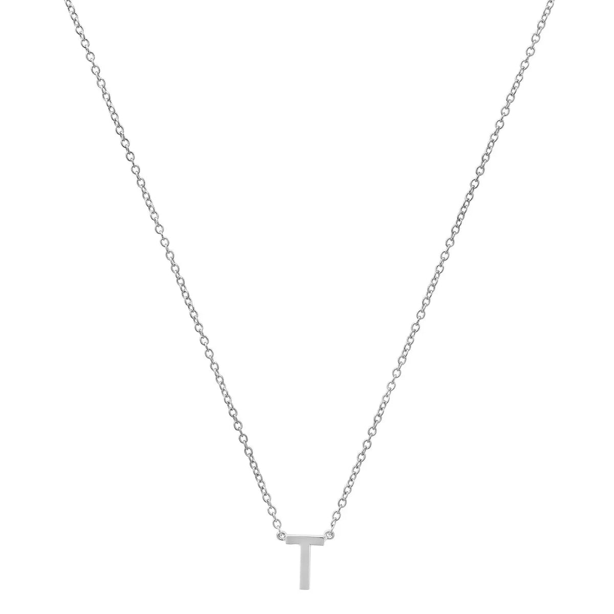 Precious Gold Initial Necklace Paul Jewelry Inc