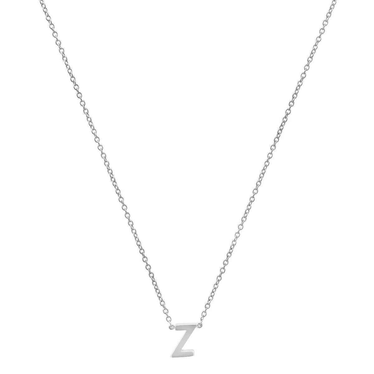 Precious Gold Initial Necklace Paul Jewelry Inc