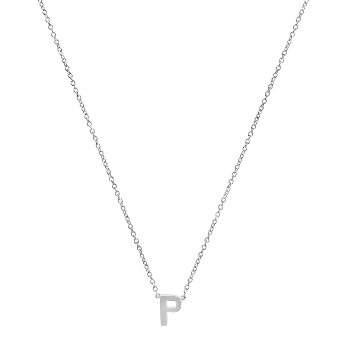 Precious Gold Initial Necklace Paul Jewelry Inc