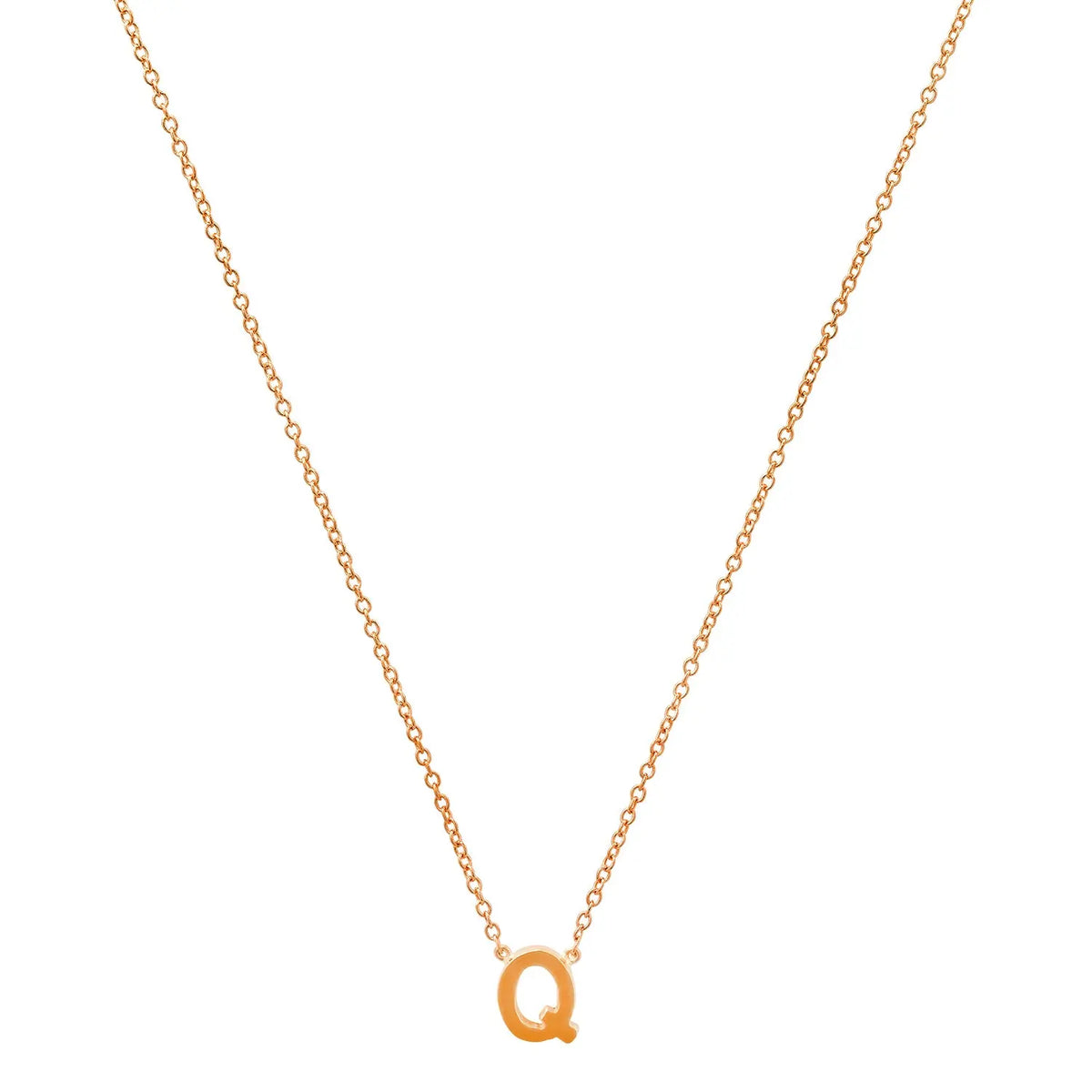 Precious Gold Initial Necklace Paul Jewelry Inc