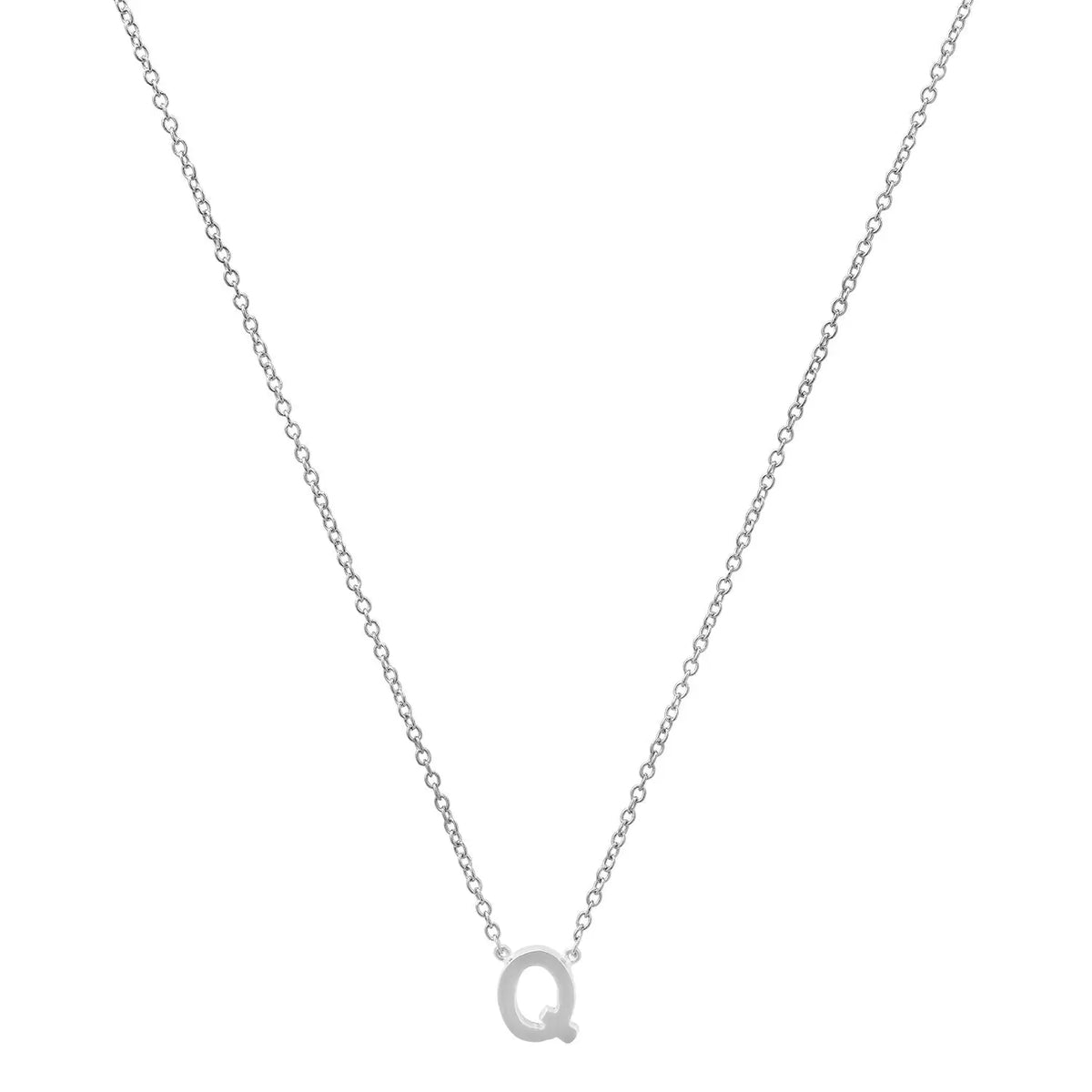 Precious Gold Initial Necklace Paul Jewelry Inc