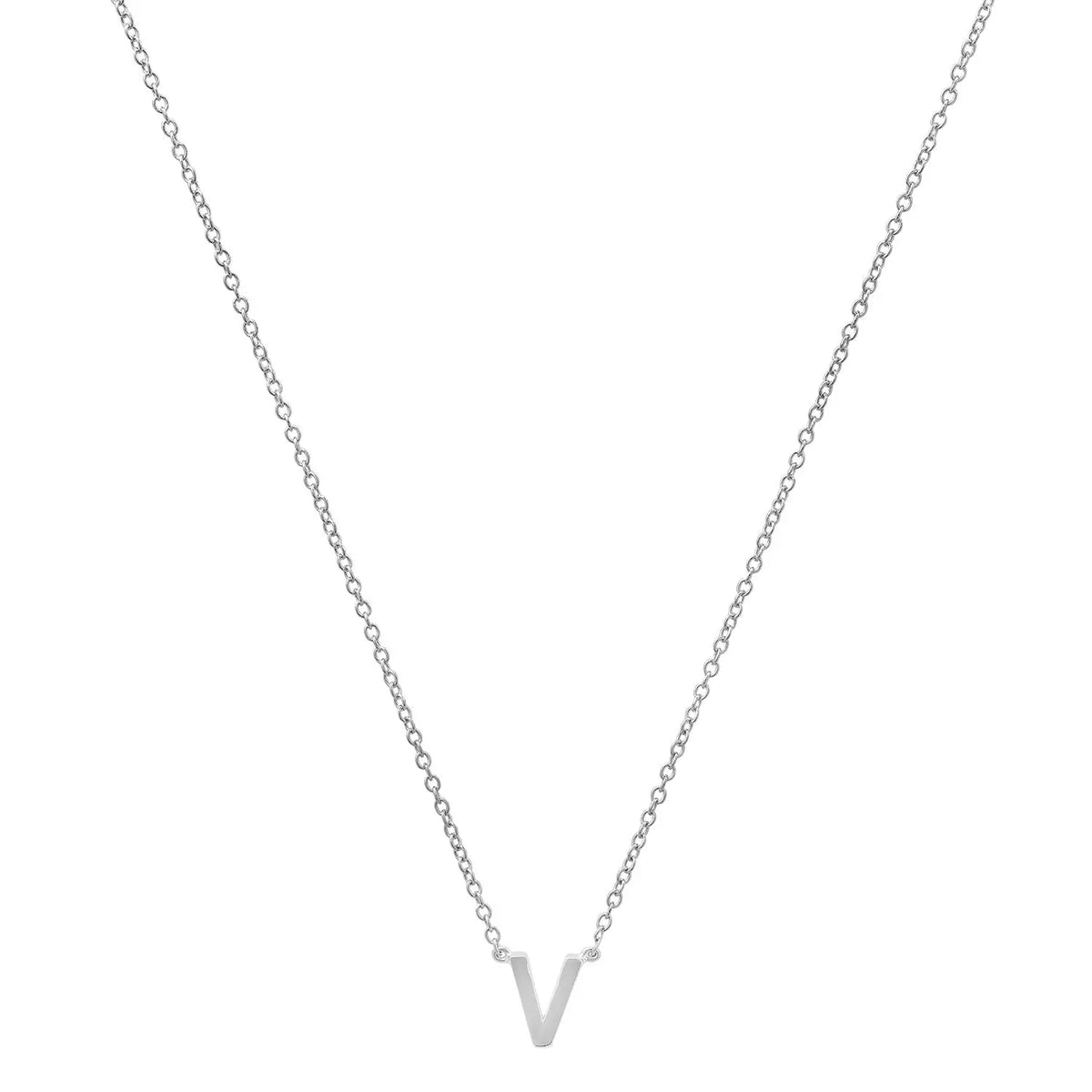 Precious Gold Initial Necklace Paul Jewelry Inc
