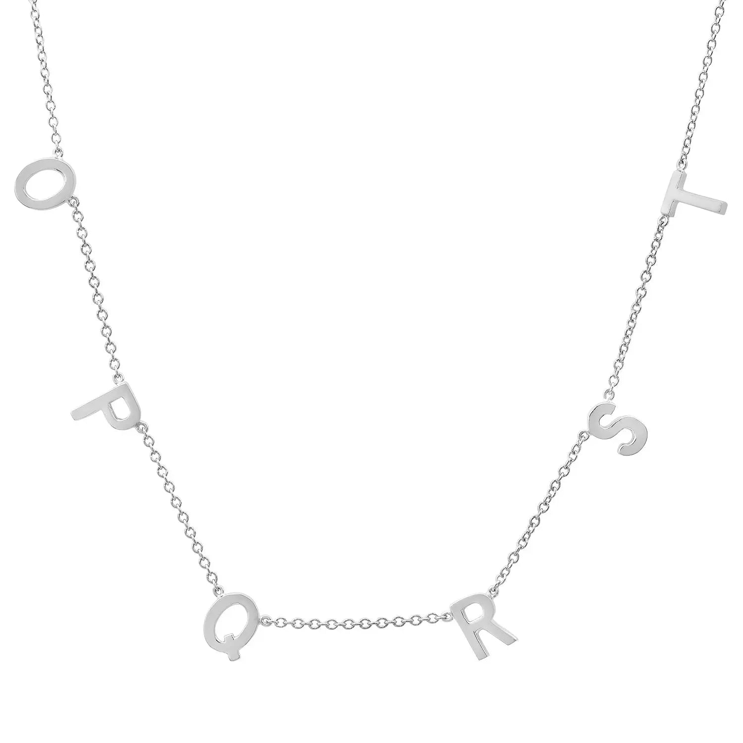 【Monday Edition】GOLD INITIAL NECLACE 2mm 19
