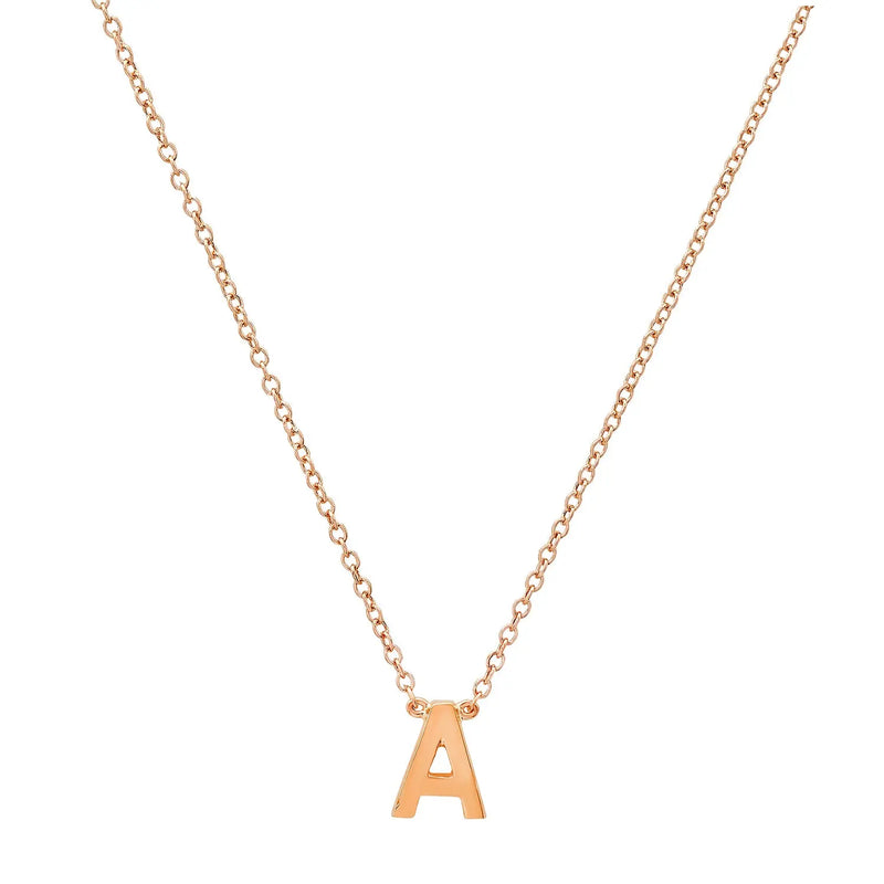 Precious Gold Initial Necklace Paul Jewelry Inc