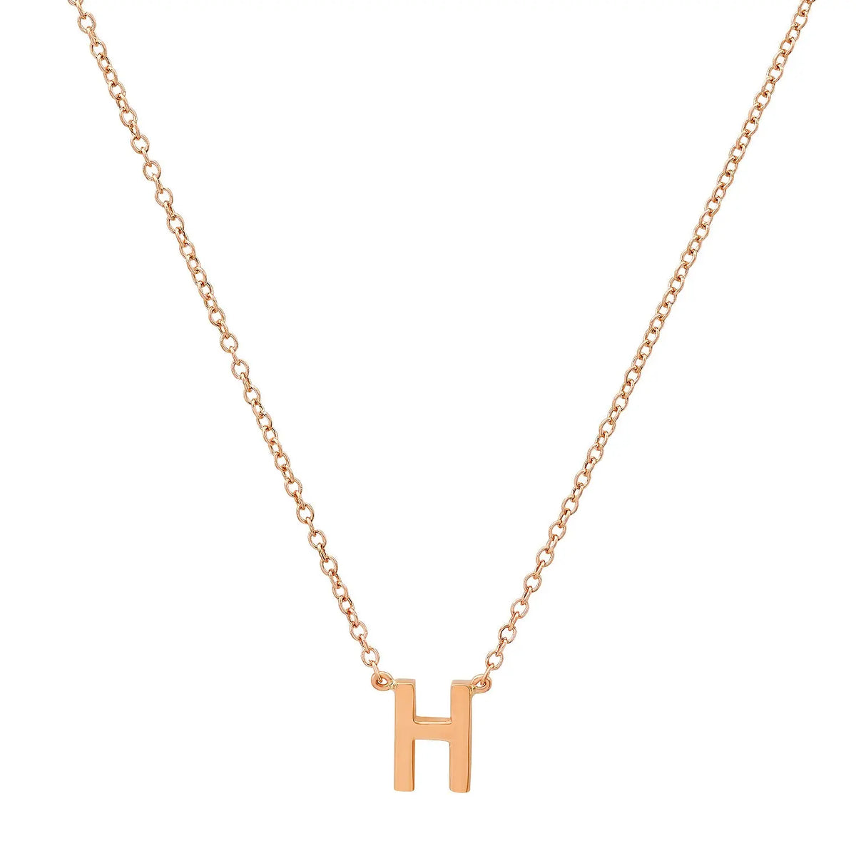 Precious Gold Initial Necklace Paul Jewelry Inc