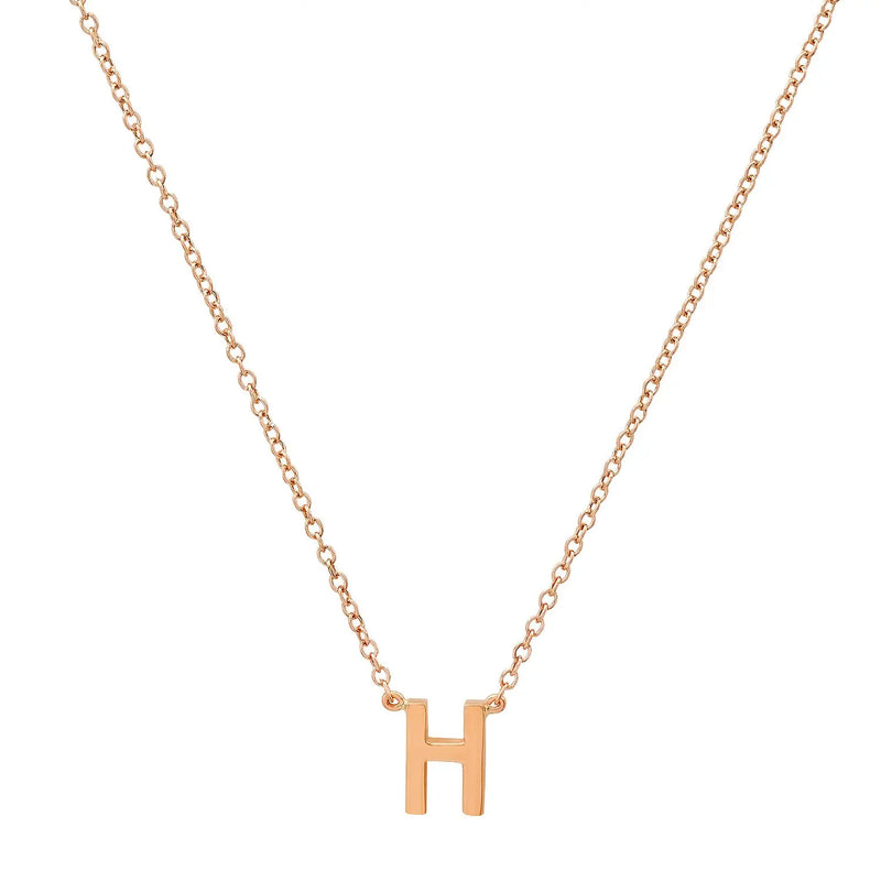 Precious Gold Initial Necklace Paul Jewelry Inc