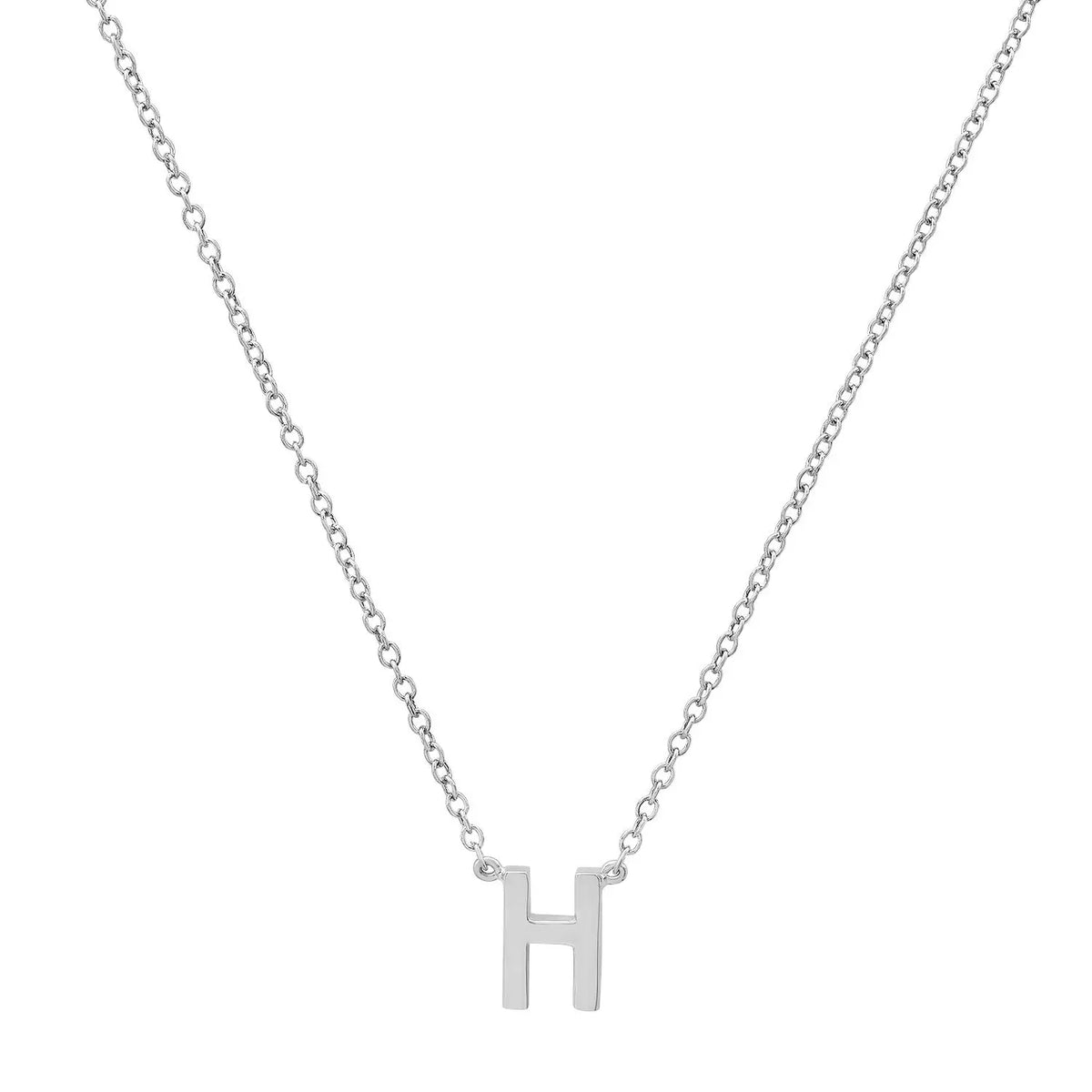 Precious Gold Initial Necklace Paul Jewelry Inc