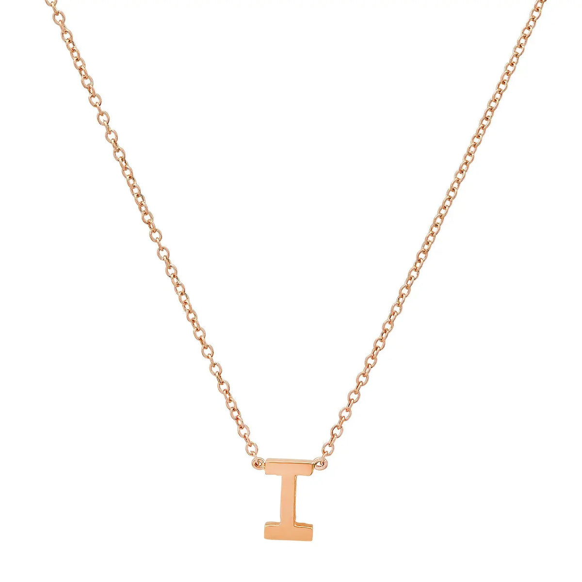 Precious Gold Initial Necklace Paul Jewelry Inc