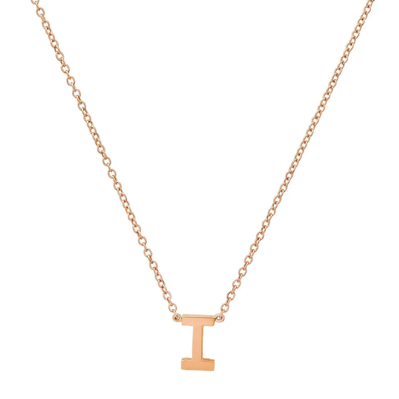Precious Gold Initial Necklace Paul Jewelry Inc