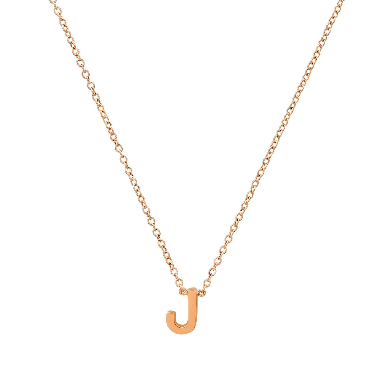 Precious Gold Initial Necklace Paul Jewelry Inc